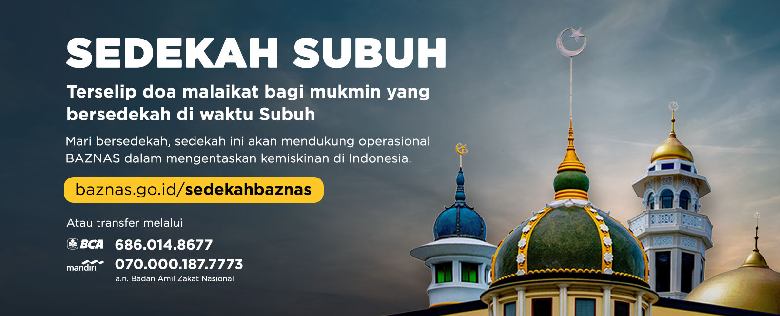 Sedekah Subuh — BAZNAS RI