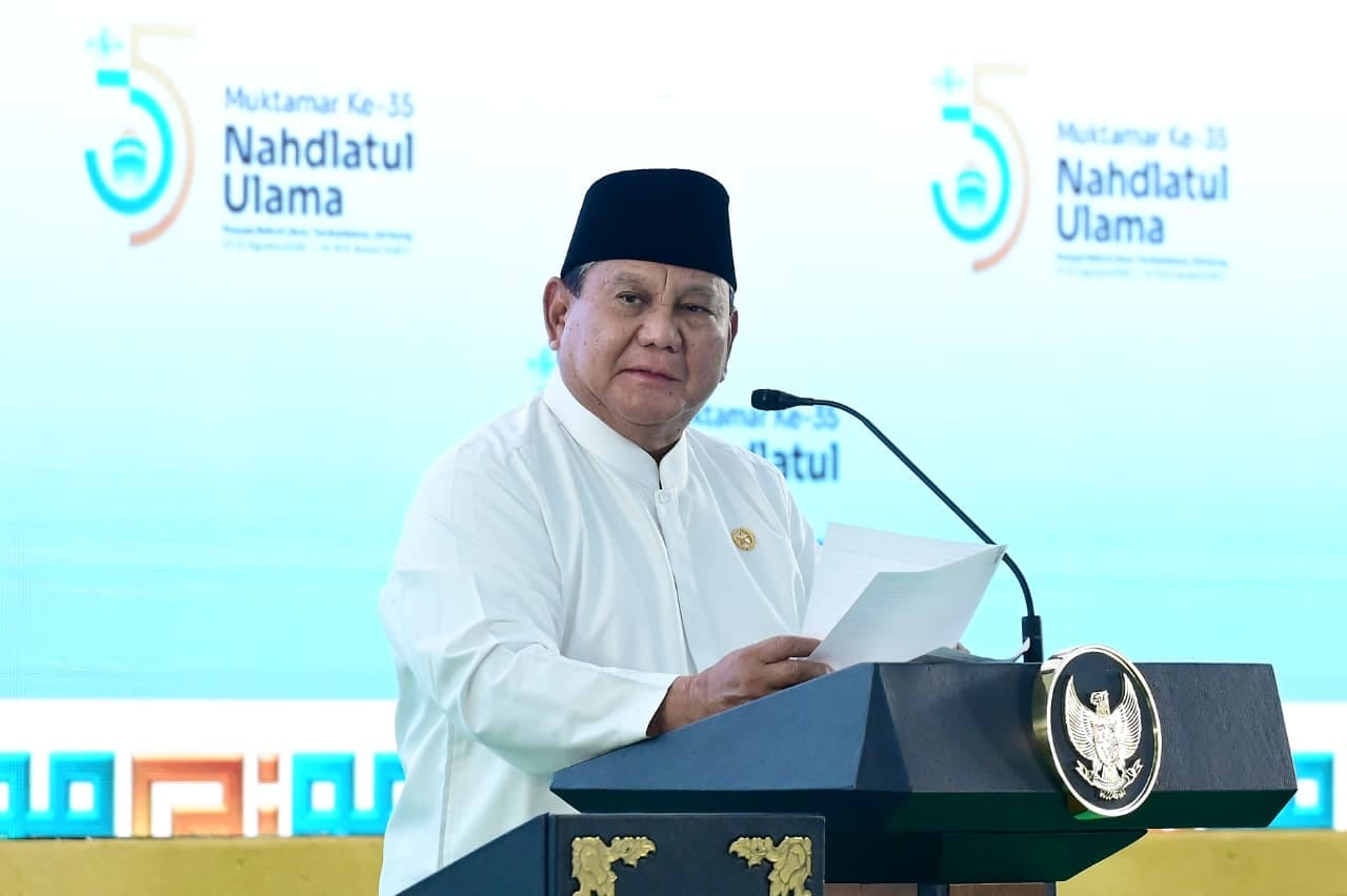 Menteri Agama menyampaikan sambutan