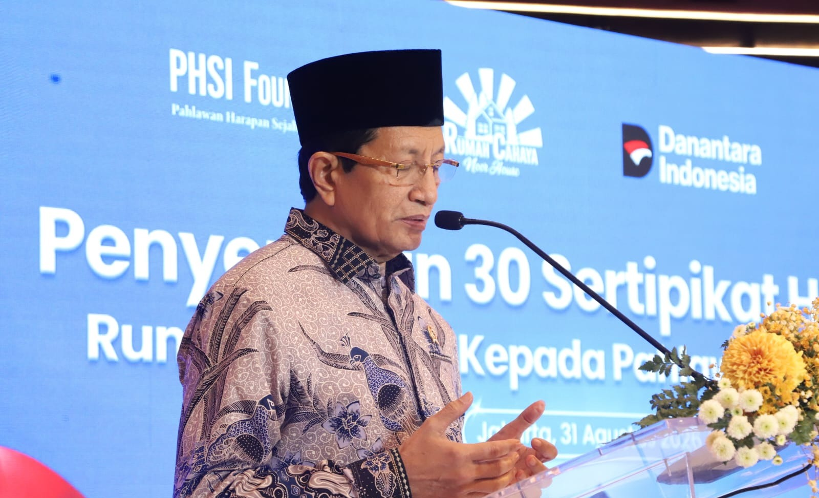 Pejabat Kementerian Agama dalam forum nasional