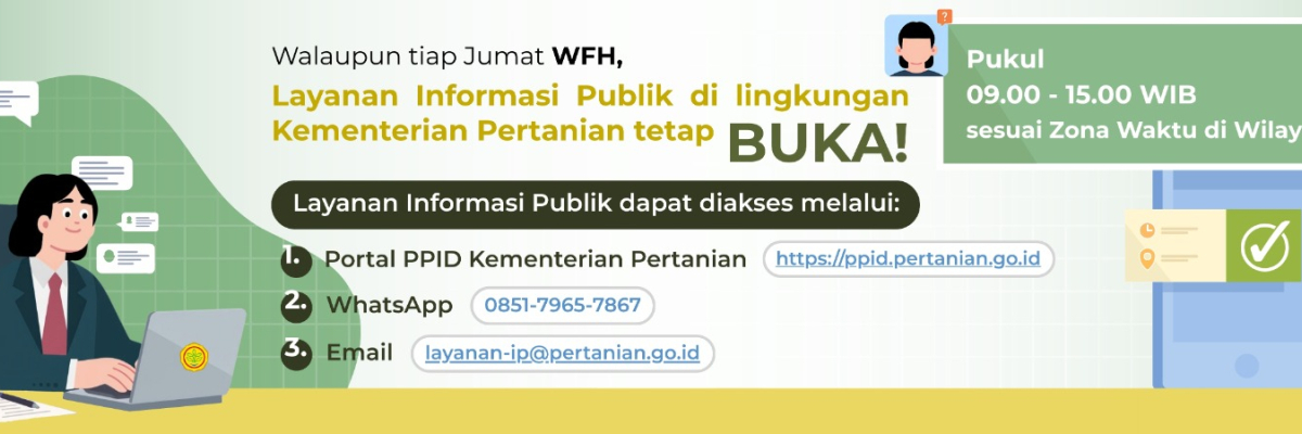 Layanan Informasi Publik PPID Kementerian Pertanian
